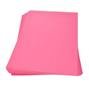 Moosgummiplatte pink