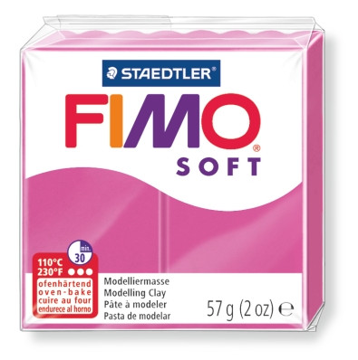 Modelliermasse FIMO® Soft himbeere 57g