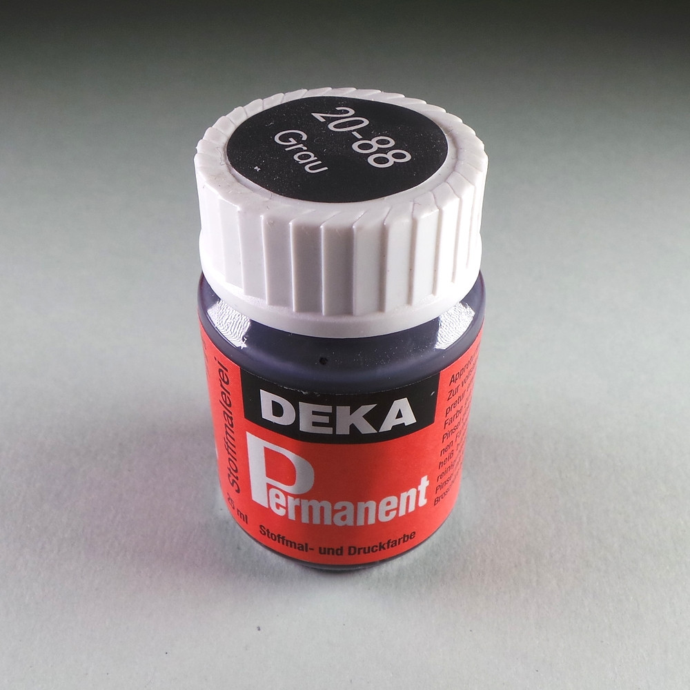 Stoffmalfarbe Grau Deka-Permanent 25ml