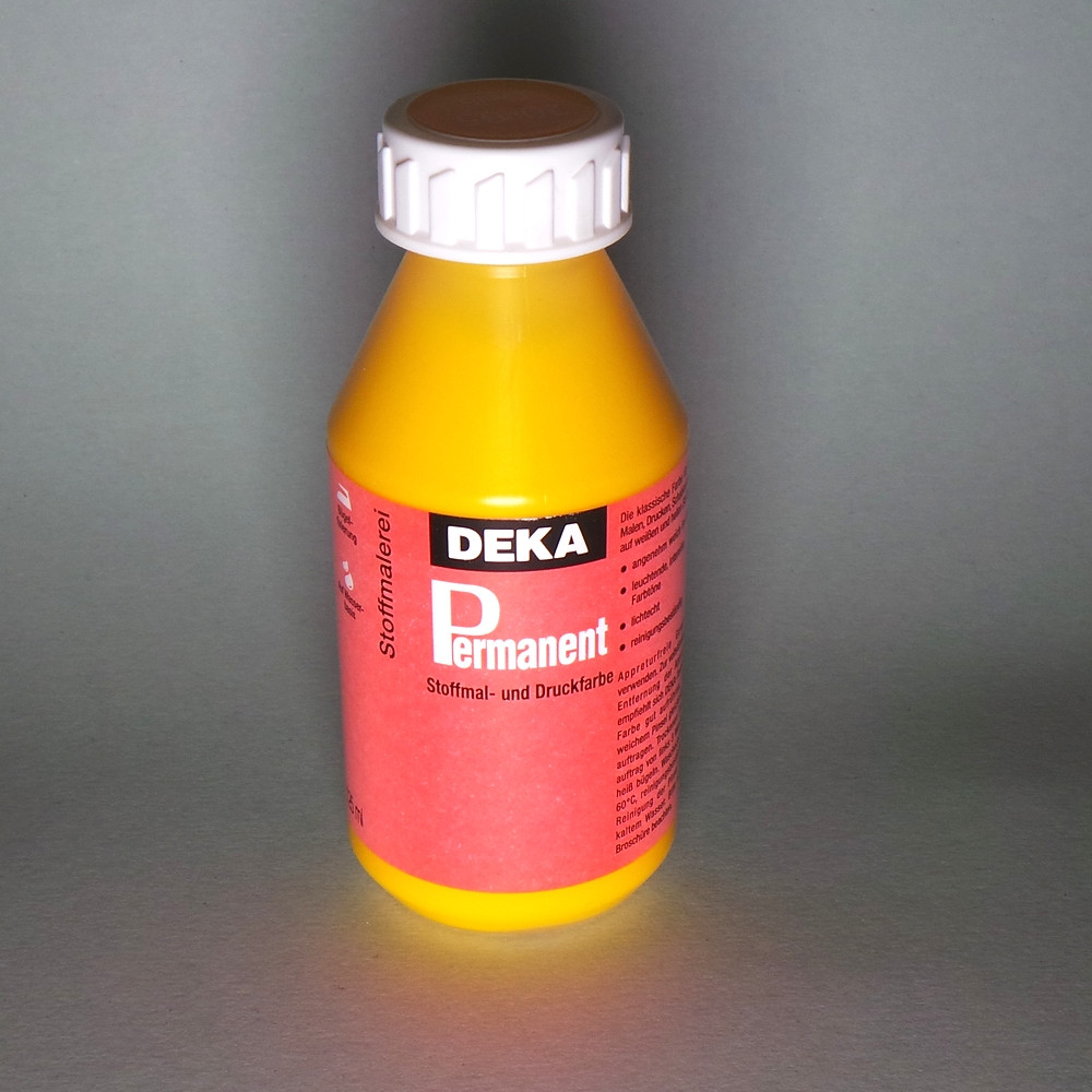 Stoffmalfarbe Goldgelb Deka-Permanent 125ml