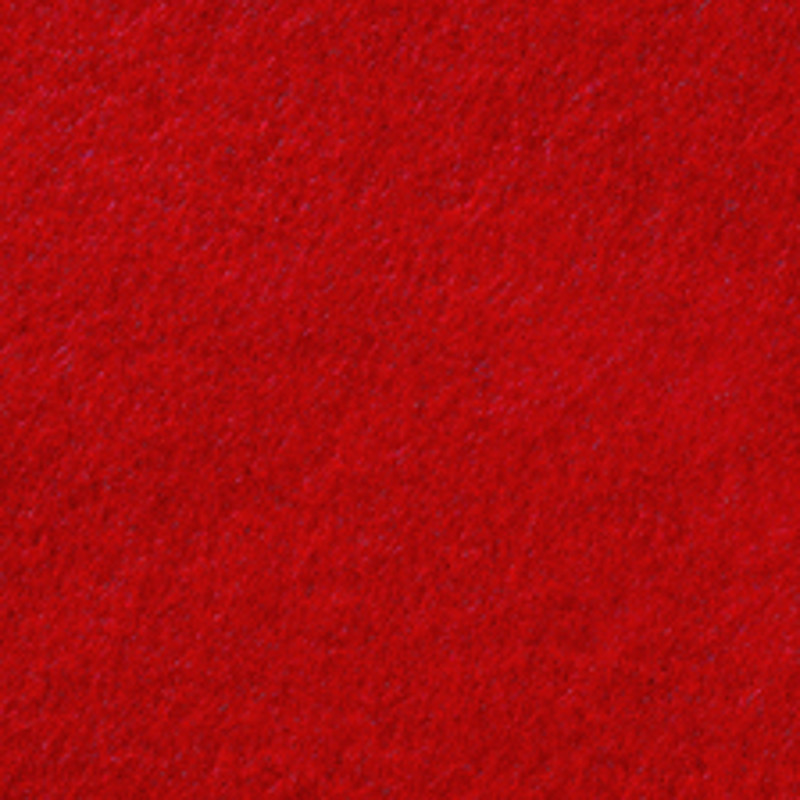 Filzplatte rot