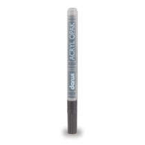 Acryl Marker Darwi dünne Spitze 0,8mm kaltgrau 3ml
