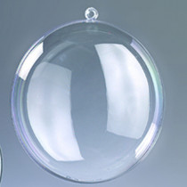 Kunststoffmedaillon glasklar teilbar