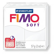 Modelliermasse FIMO® Soft weiß 57g
