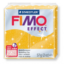 Modelliermasse FIMO® Effect glitter gold 57g 