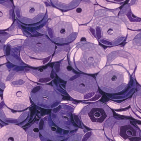 Pailletten lila 6mm gewölbt 4000 Stück