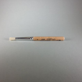 Schablonierpinsel Größe 2 (6,1mm) mit kurzem Stil