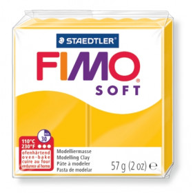 Modelliermasse FIMO® Soft sonnengelb 57g