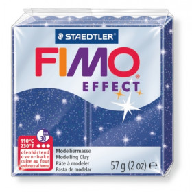 Modelliermasse FIMO® Effect glitter blau 57g 