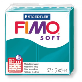 Modelliermasse FIMO® Soft pazifikblau 57g