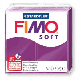 Modelliermasse FIMO® Soft purpurviolett 57g