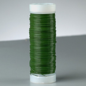 Bindedraht 0,35mm grün 100g
