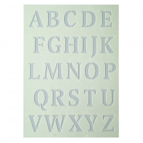Stencils Buchstaben groß / 26-teilig DIN A 5 