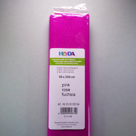 Krepp-Papier pink Rolle 50 x 250 cm