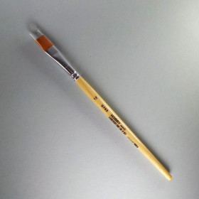 Schulpinsel Größe 12 flach (12,1mm)