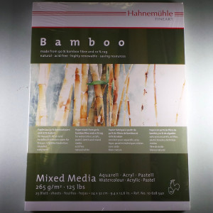 MixedMediaBlock "Bamboo" 265g/m², 24x32cm, 25Blatt