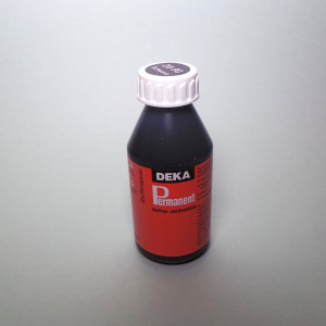 Stoffmalfarbe Schwarz Deka-Permanent 125ml