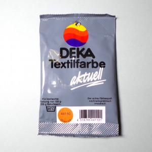 DEKA-Textilfarbe aktuell Orange 10g Beutel