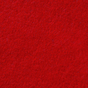 Filzplatte rot