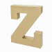 3D Dekobuchstabe aus Pappmache 25cm Z 