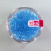 Glasfacettperlen aqua irisierend 4mm 100 Stück