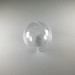 Kunststoffkugel 7cm glasklar teilbar